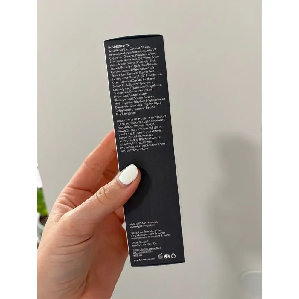 NEW Drunk Elephant B-Hydra Intensive Hydration Serum